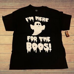 I’m Here For The Booze Boos Spirit Halloween Shirt Funny Ghost Spooky Horror